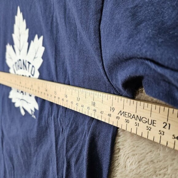 Reebok Toronto Maple Leafs NHL Andersen #31 T-Shirt Men's Sz M Blue Short Sleeve - Picture 3 of 10